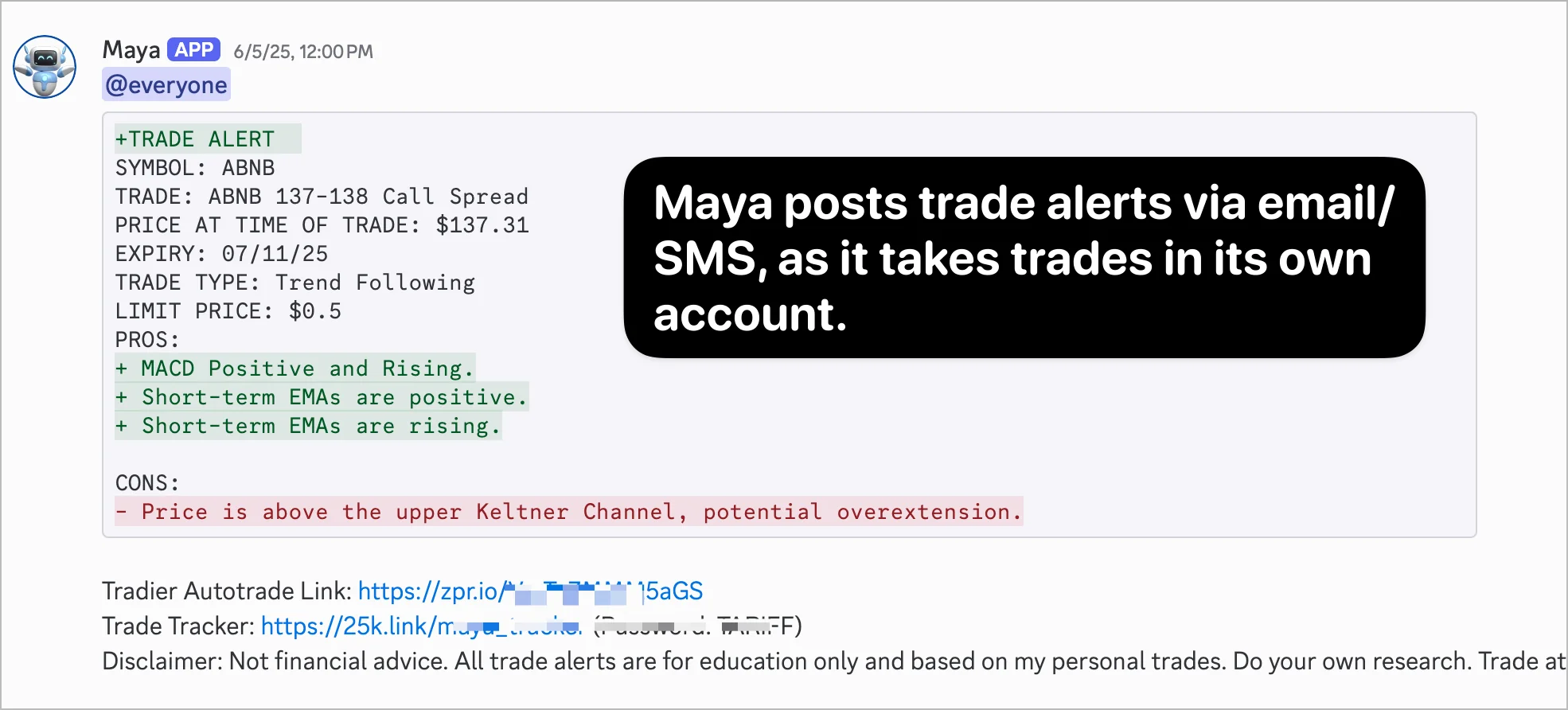 Maya Trading Platform Interface Screenshot 3 - Options Trading Dashboard and Analytics